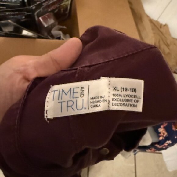 TIME AND TRU Lightweight Jacket Size XL - Picture 3 of 5